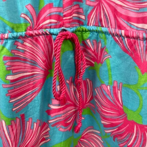 Lilly Pulitzer Penelope Tunic in Blue & Pink Floral, size S - EUC - Picture 5 of 8